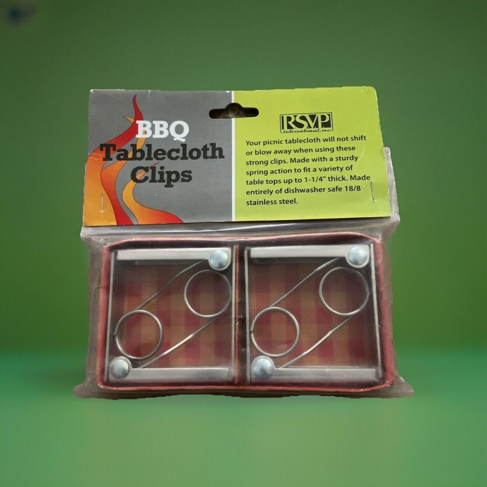 RSVP -‎ Endurance Tablecloth Clips - NEW